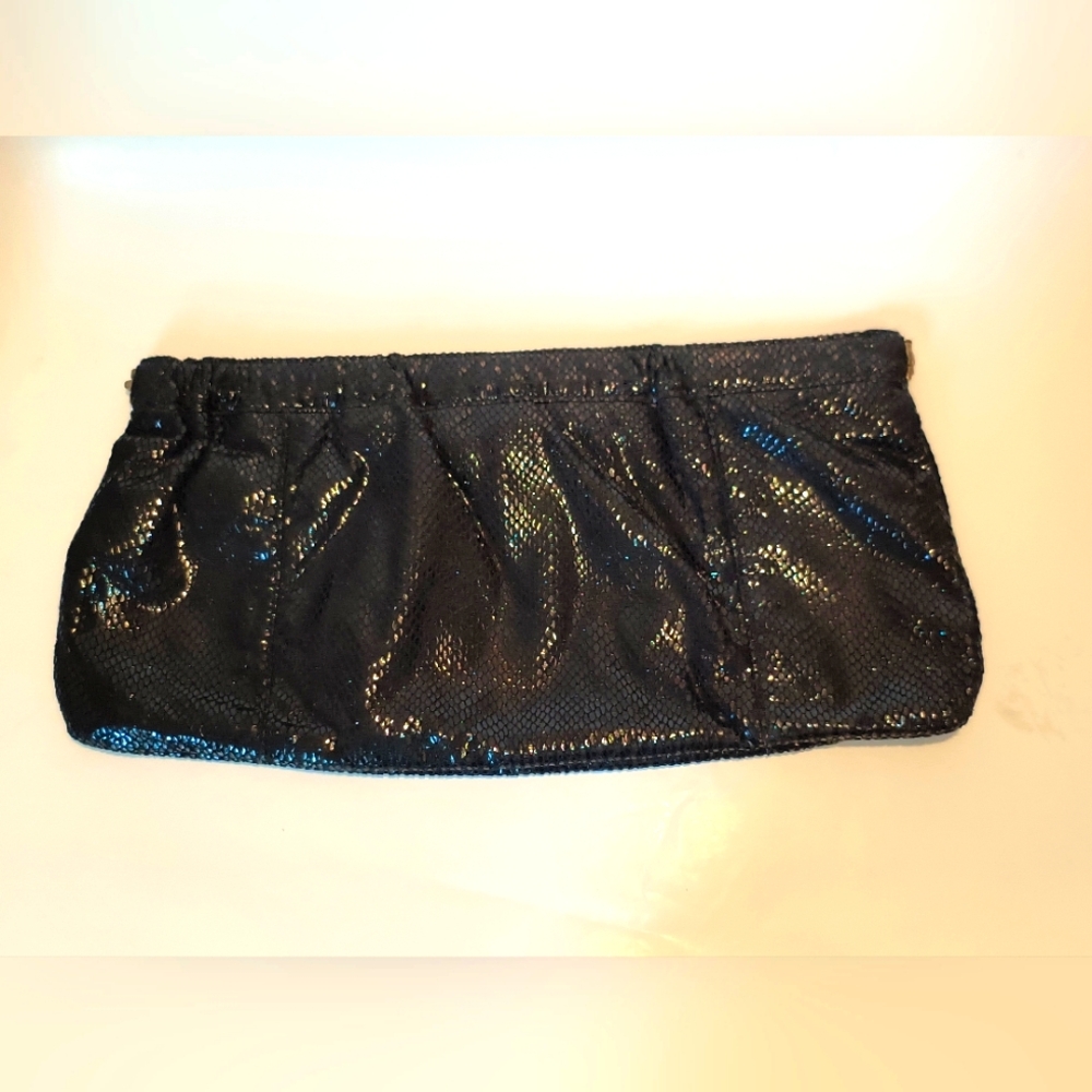Vintage Old Navy Black Clutch – Fall '08 | Faux Leather Texture